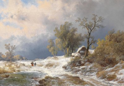 冬景色（1869年） 作： Remigius Adrianus Haanen