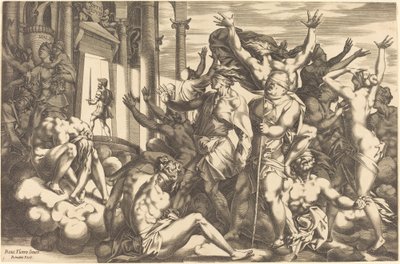 無知の征服 作： René Boyvin after Rosso Fiorentino