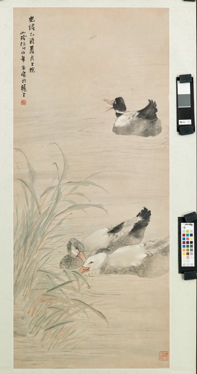 アヒル、1885年 作： Ren Yi