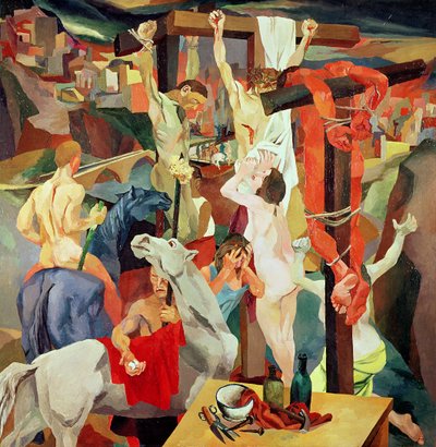 磔刑 作： Renato Guttuso