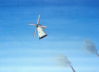 オランダの秋, 2001, 油彩、キャンバス 作： Rene Boin