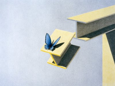 バタフライ 作： Rene Boin