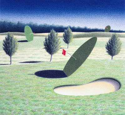 ディスク, 2002, 色鉛筆画、紙 作： Rene Boin