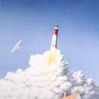2000年、紙に色鉛筆画 作： Rene Boin