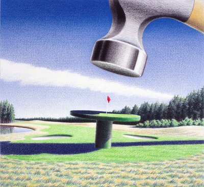 ピン, 2002, 色鉛筆画、紙 作： Rene Boin