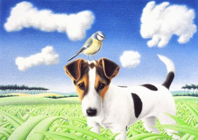2004年、紙に色鉛筆画 作： Rene Boin