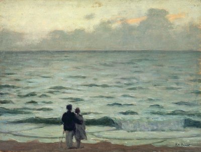 突風、カブールの夕日、1937年頃（パネルに油彩） 作： René François Xavier Prinet