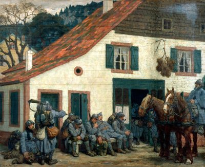 停止 作： René François Xavier Prinet