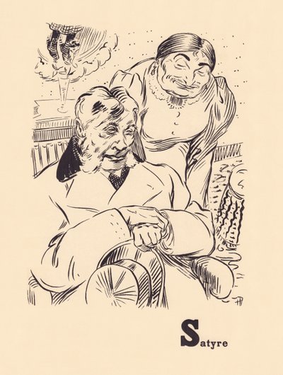 S as サテュロス 作： Rene George Hermann Paul
