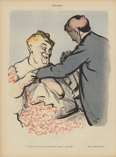 ル・リールのイラスト 作： Rene George Hermann Paul