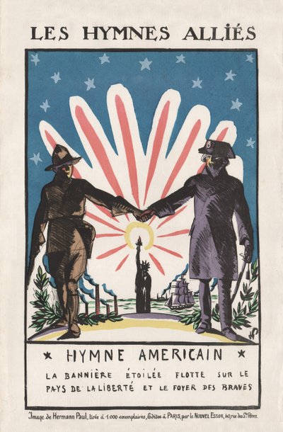 同盟国賛美歌、1917 作： Rene George Hermann Paul