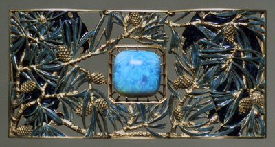 ワシおよびマツチョーカーのためのプラーク、c1899-1901 作： Rene Jules Lalique