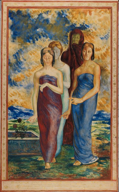 寓意画（水彩） 作： Rene Piot