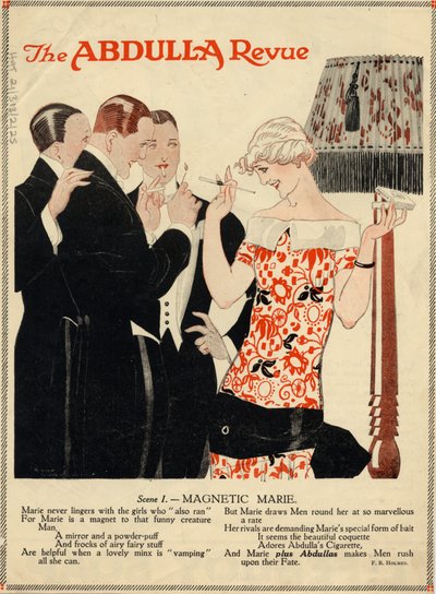 アブドゥラ タバコ、1920 年代 作： Rene Vincent