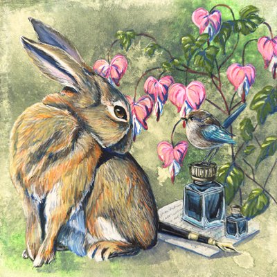  作： Renee Machan Cottagecore Artist