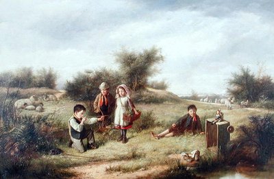 アーチェリーの練習 作： Reuben Hunt