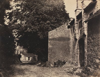 ボーウィック ホールへの玄関口、ランカシャー、1855 年。 作： Rev. John Richardson Major