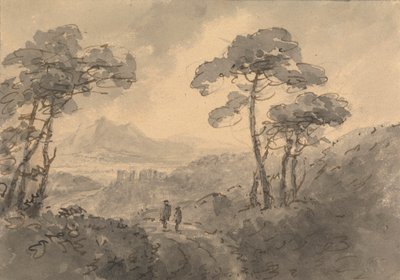 Mountain Landscape with Two Figures on a Winding Road   1443045   ja       japanese Successfully Translated  Original: Scene showing sacrifice, painted tablet from Pitsa, Greece, Greek Civilization, 6th Century BC Translat: Scene showing sacrifice, painted 作： Rev. William Gilpin