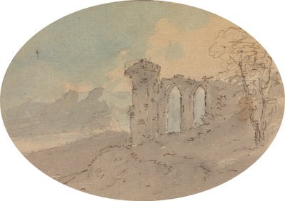 城跡の眺め 作： Rev. William Gilpin