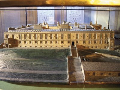 チャールズ2世城の模型、1799年 作： Revd. William Mounsey
