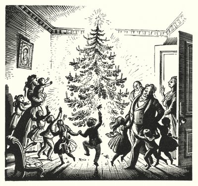 ハンス・クリスチャン・アンデルセン「もみの木」（リトグラフ版 作： Rex (after) Whistler