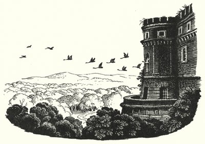 ハンス・クリスチャン・アンデルセン「野生の白鳥」（リトグラフ版 作： Rex (after) Whistler