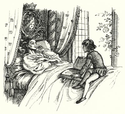 ハンス・クリスチャン・アンデルセン「世界で一番美しいバラ」（リトグラフ 作： Rex (after) Whistler