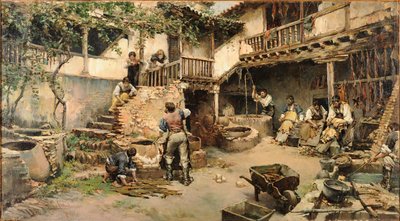 日焼けワークショップまたはUbide皮なめし工場 作： Ricardo Arredondo Calmache