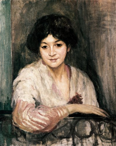 図。Ricard Canals i Llambi（1876-1931）の絵画、油彩・キャンバス、印象派 作： Ricardo Canals y Llambi