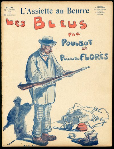 The Butter Plate」291号の表紙、Satirique en Colours 作： Ricardo Flores
