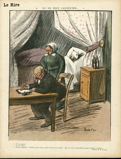 Ricardo Flores (1878-1918) によるイラスト（Le Lire, 08/02/13） - One can