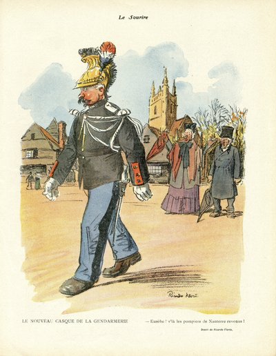 リカルド・フローレス（1878-1918）のイラストは、『Le Smile』No.3 作： Ricardo Flores