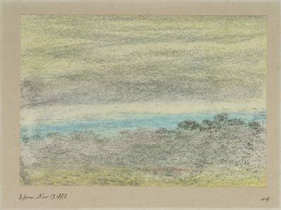 水平線と空 作： John Pardon