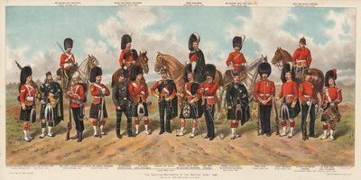 英国陸軍のスコットランド連隊 作： Richard (after) Simkin