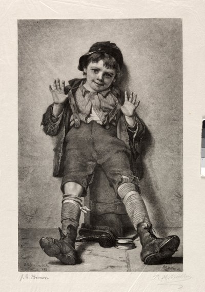私は完全に幸せです、1886年。 作： Richard Alexander Muller