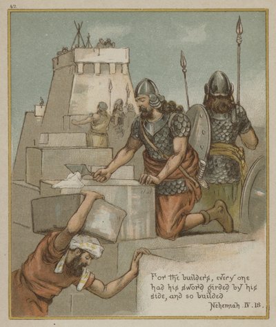 ビルダー、彼の剣を彼の側でガードしている誰もが 作： Richard Andre