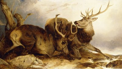 戦闘、1847 作： Richard Ansdell