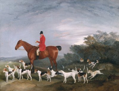 狩猟、1841 作： Richard Barrett Davis