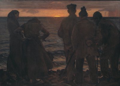 ザ オールド ピープル バイ ザ ビーチ 作： Richard Bergh
