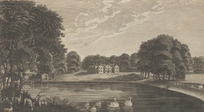 ケント郡のチルストン、エドワード・ヘイステッドの「歴史と...」、1777-90年より。 作： Richard Bernard Godfrey