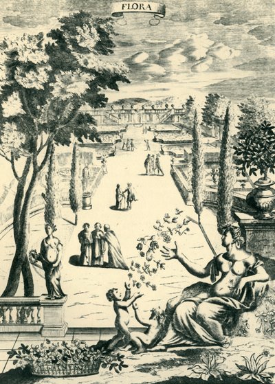 「フローラ」、1686年、1944年。 作： Richard Blome