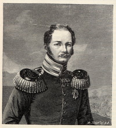 PrussiaのPrince William 1797-1888 , 1835年。 作： Richard Bong