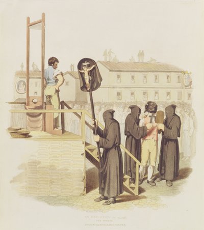 殺人のためのローマでの処刑 作： Richard Bridgens