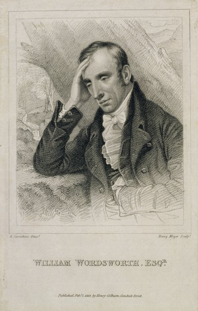 ウィリアムワーズワース（1770-1850）、ヘンリーマイヤー（1782-1847）、1819によって彫刻 作： Richard Carruthers