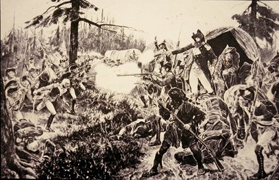 ブランディワインの戦い 作： Richard Caton (after) Woodville
