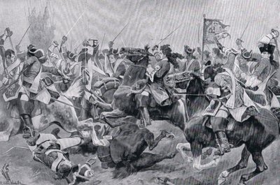 マルプラケの戦い、1910年頃 作： Richard Caton Woodville