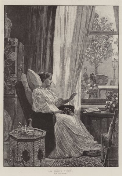 彼女の妹の結婚式 作： Richard Caton Woodville junior