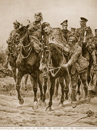 英国の名誉のロールについて：告発からの復帰 作： Richard Caton Woodville junior