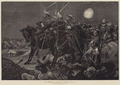 8月28日、カサシンの騎兵隊 作： Richard Caton Woodville junior