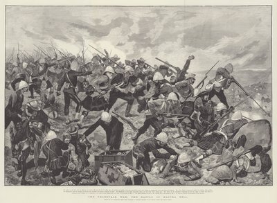トランスバール戦争、マジュバヒルの戦い 作： Richard Caton Woodville junior
